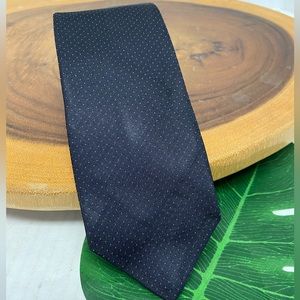 Emile Lafaurie Mini Polka Dit Silk Tie Made In Italy